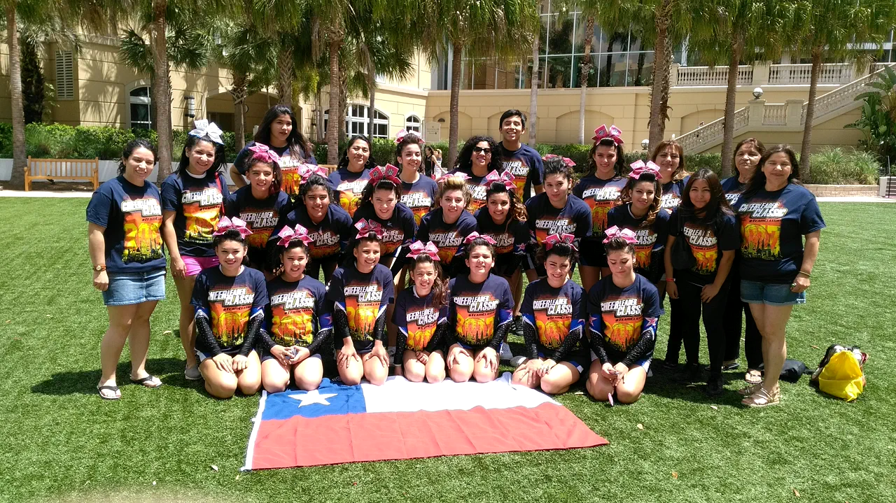 Delegacion cheer grupo chile — Action Travel